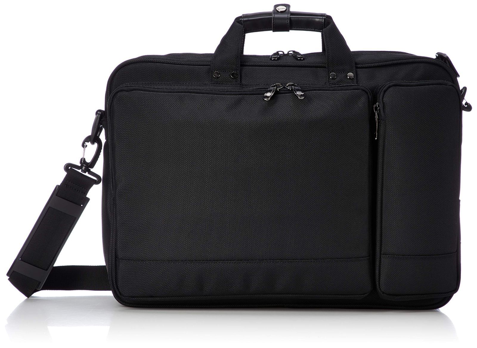 ブラック ギャッツビー ビジネスカジュアルバッグ B 4対応 ポリエステル 撥水加工