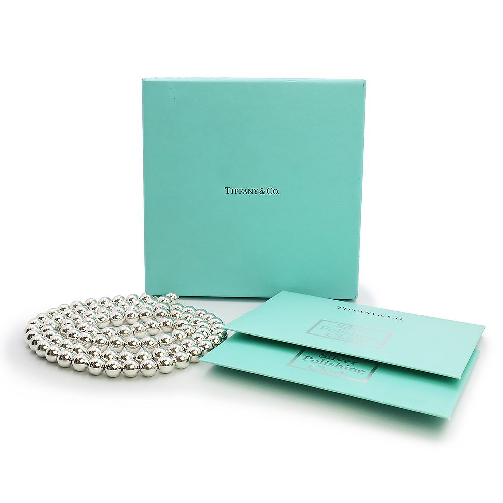 Tiffany & Co. ティファニースターリングシルバーボールネックレス ティファニー ハードウェア ボール ネックレス スターリング