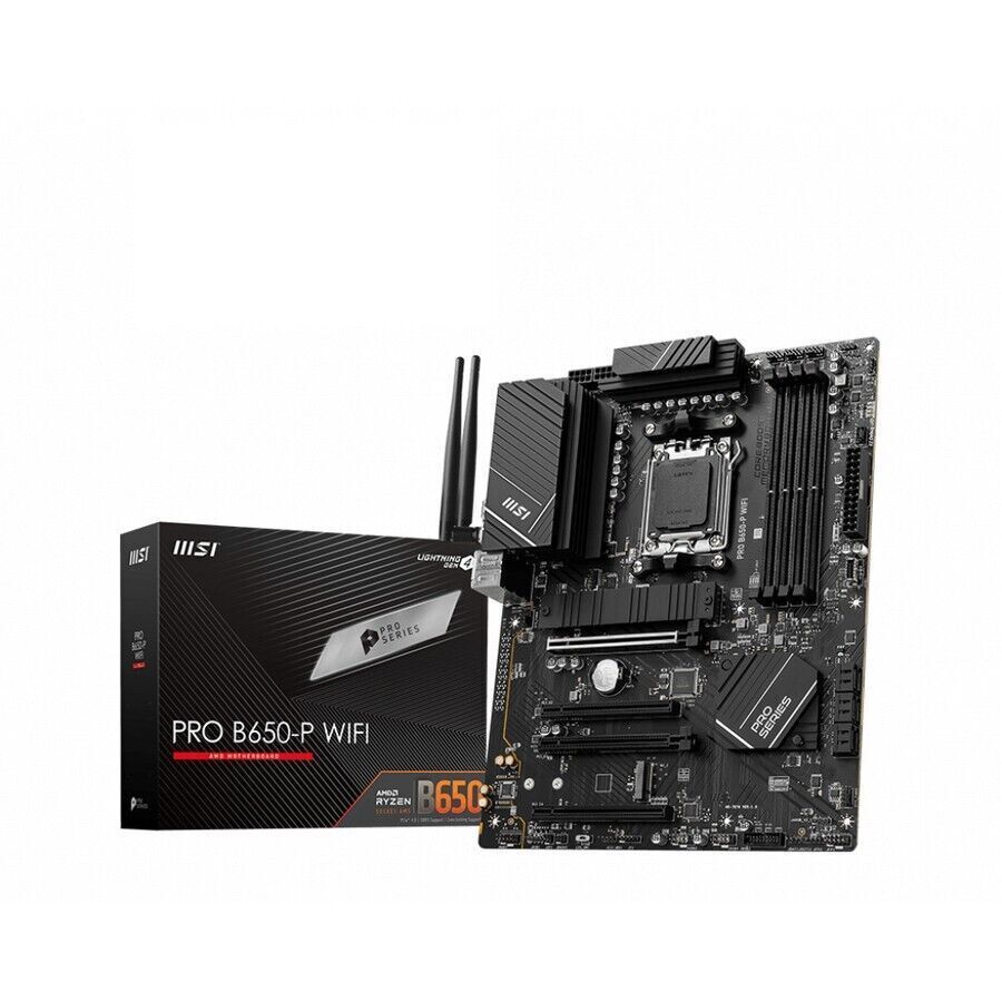 MSI B650PWIFI B650-P WIFI デスクトップ マザーボード - AMD B650 チップセット - ソケット AM5