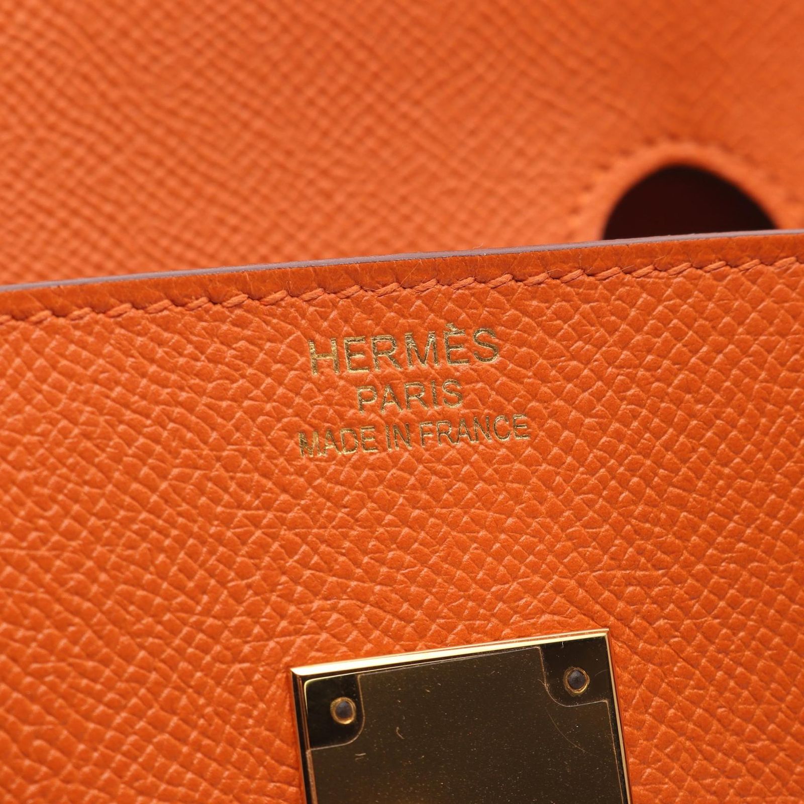エルメス HERMES ハンドバッグ バーキン35 041702CC マンゴー レザー 