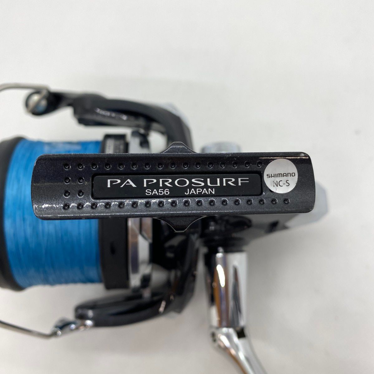 SHIMANO - ΨΨSHIMANO シマノ スピニングリール　15パワーエアロプロサーフ 箱・替スプール付 SA56 ΨΨSHIMANO シマノ スピニングリール 15パワーエアロプロサーフ