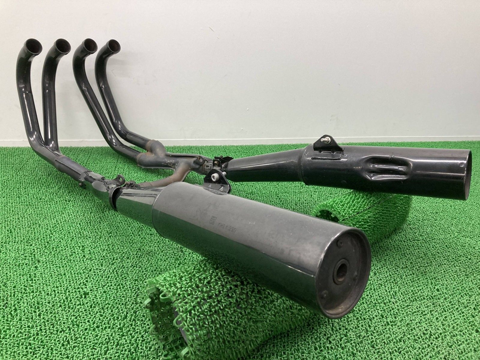 GPZ900R マフラー K290 カワサキ 純正 バイク 部品 ZX900A フルエキ コケキズ無し 品薄 品 車検 Genuine lW