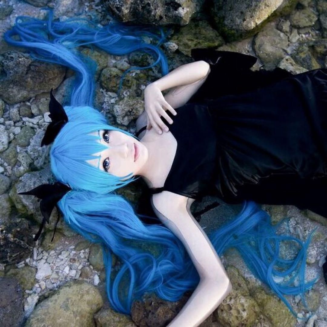 初音ミク　深海少女　XL コスプレ Niknock 初音ミク 深海少女 コスプレ衣装 ワンピース ウィッグ