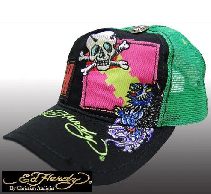 SCULPTOR ed Hardy キャップ Sculptor X Ed Hardy] Distressed Cap Raw