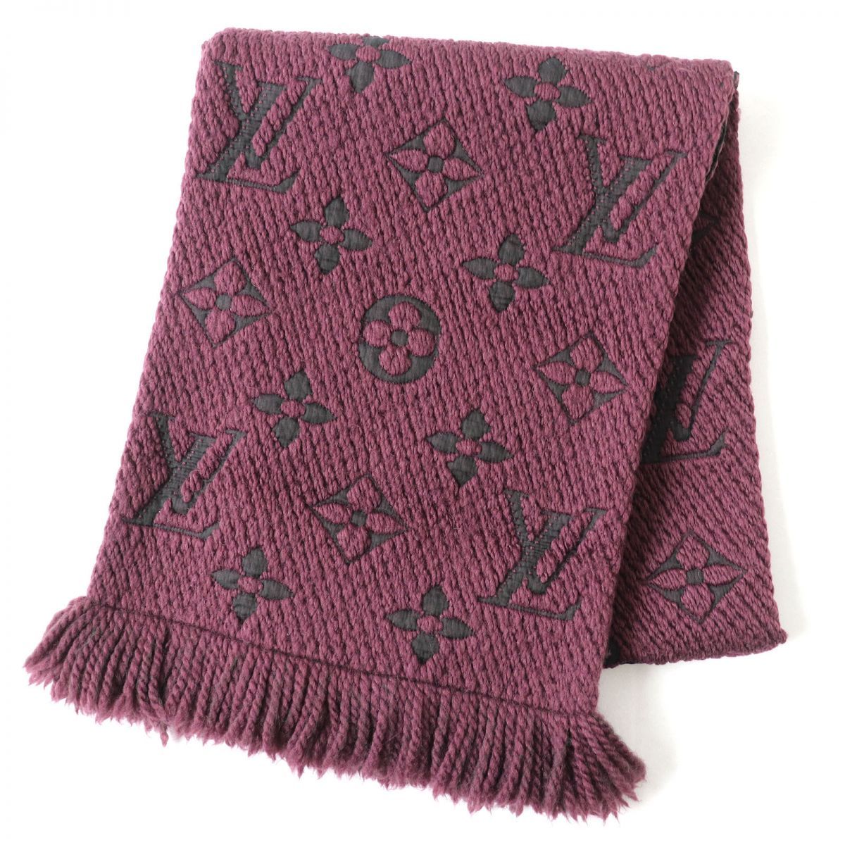 良品△正規品 LOUIS VUITTON ルイヴィトン 413287 エシャルプ ロゴ