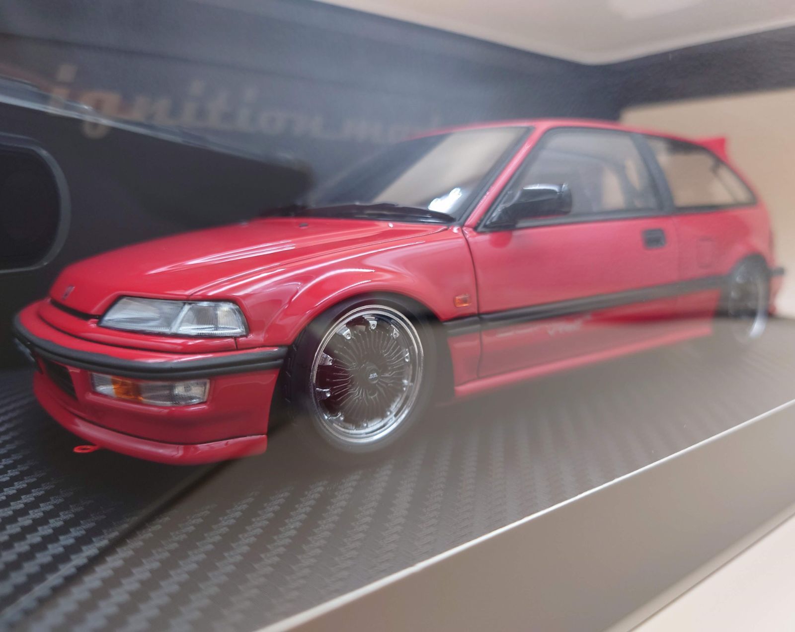 1/18 ホンダ シビック Honda CIVIC (EF9) SiR Red イグニッションモデル - メルカリ