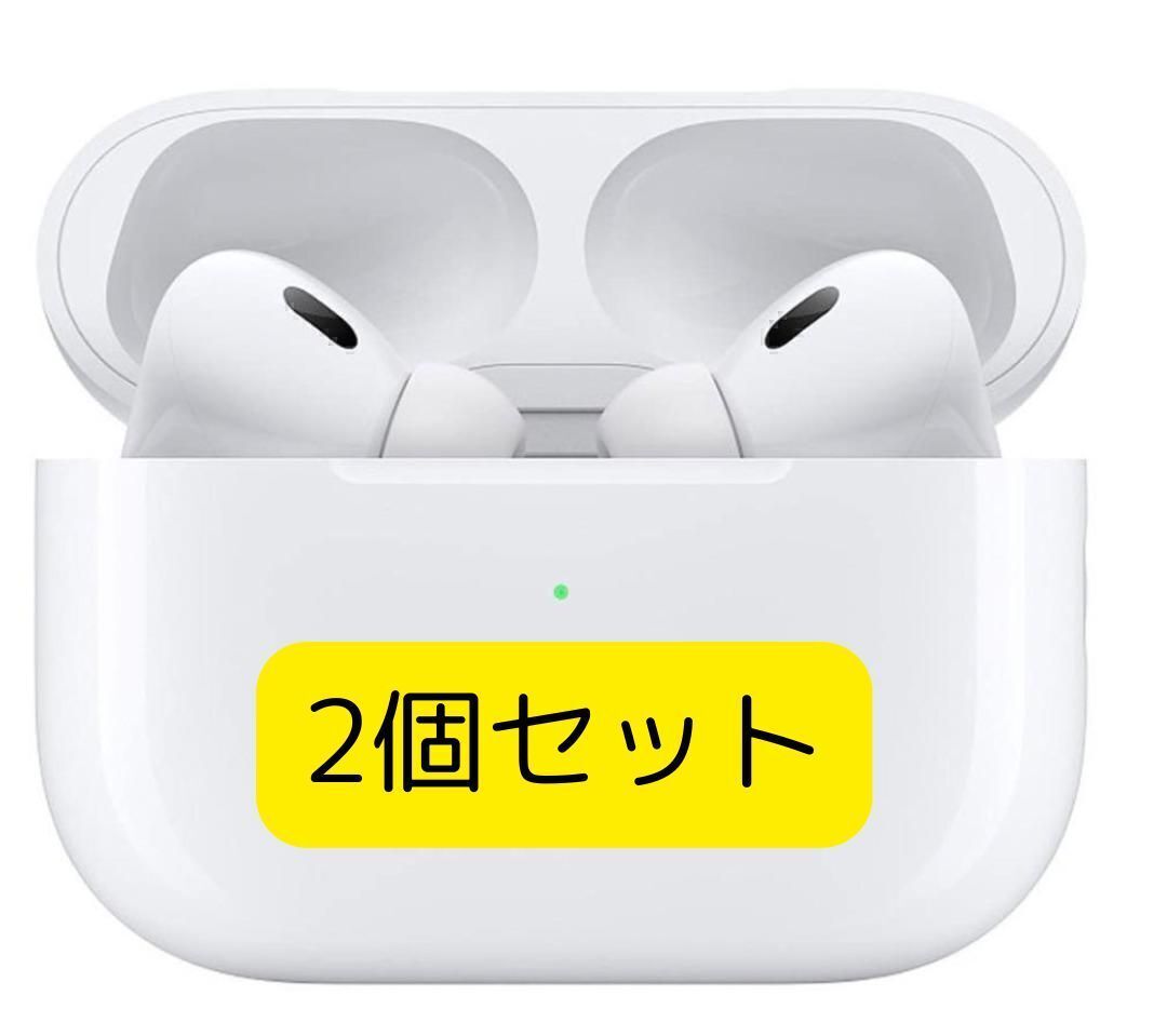 AirPods Pro 第2世代 互換品 ワイヤレスイヤホン 2個セット Bluetooth