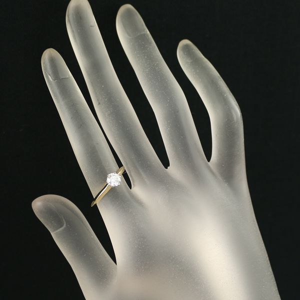ティファニー リング ダイヤ ダイヤモンド 0.45ct H VVS1