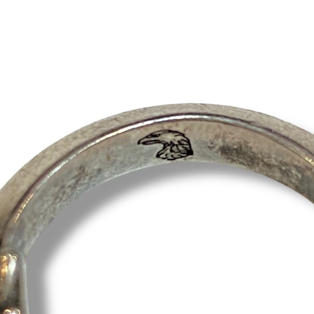 LARRY SMITH DOUBLE EAGLE HEAD RING 8号 シルバー - メルカリ