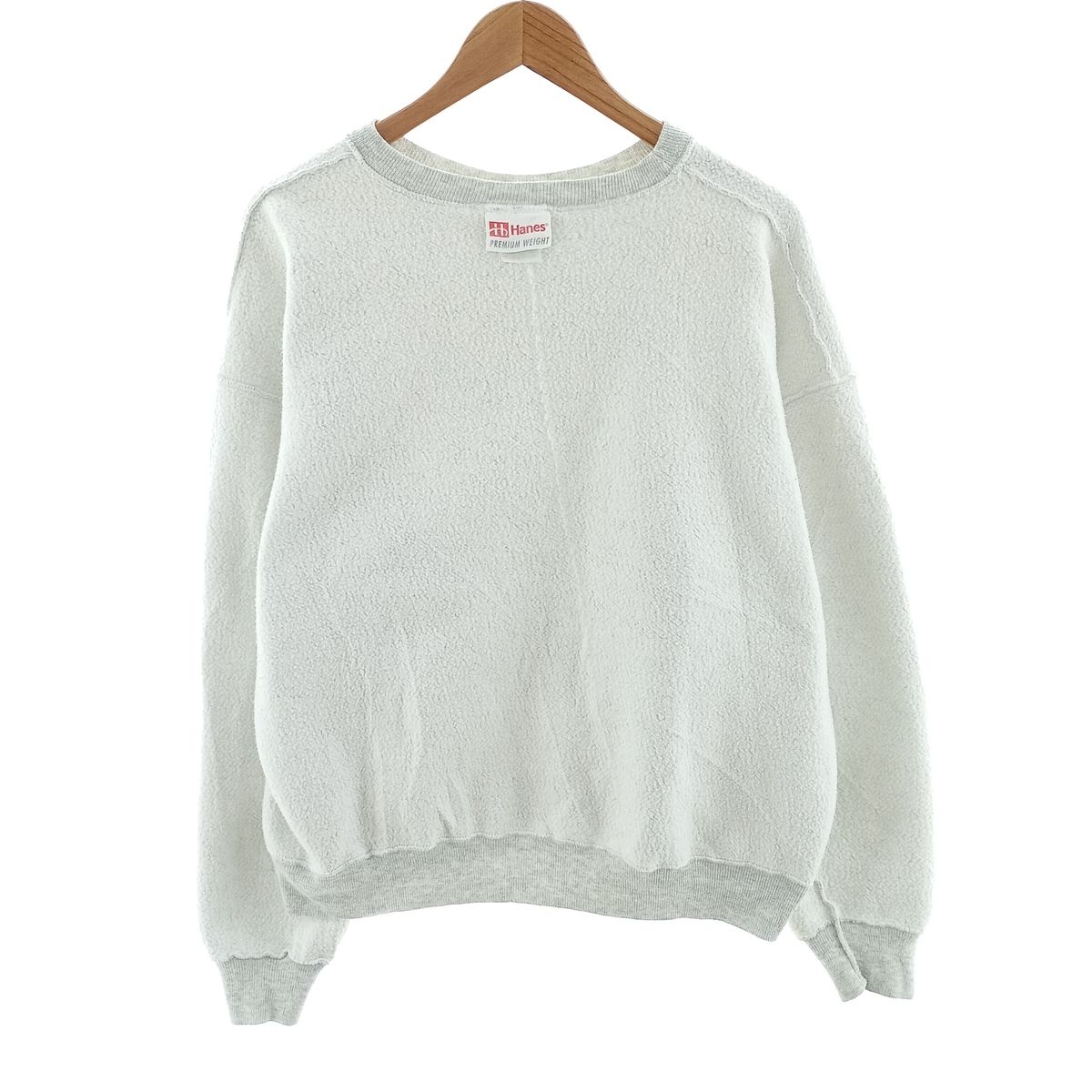 古着 ヘインズ Hanes PREMIUM WEIGHT 無地 ブランクスウェットシャツ 