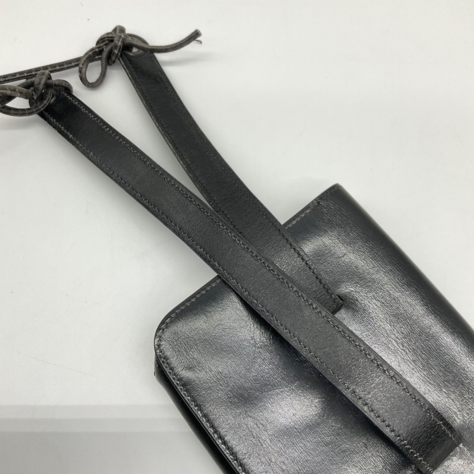 HERMES エルメス ポシェット グリーン ショルダーバッグ ウエスト