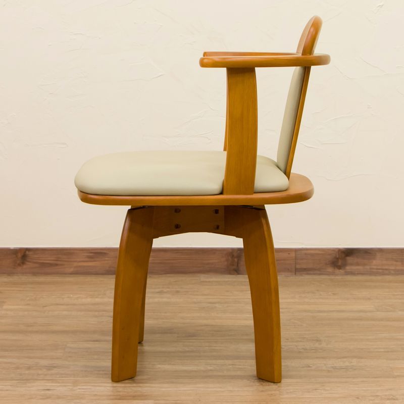 KELLY　回転式チェア　2脚入り　ダークブラウン KELLY 回転式チェア 2脚入り ダークブラウン