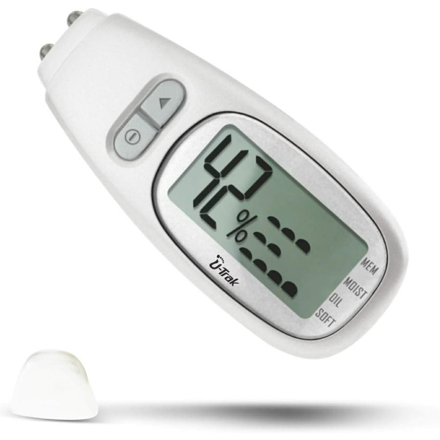 肌チェッカー 肌 チェック 肌質 水分量 油分量 弾力 肌年齢 測定 水分チェッカー 肌診断 肌測定 ハリ うるおい 蛍光剤測定 肌質測定器 プレゼント