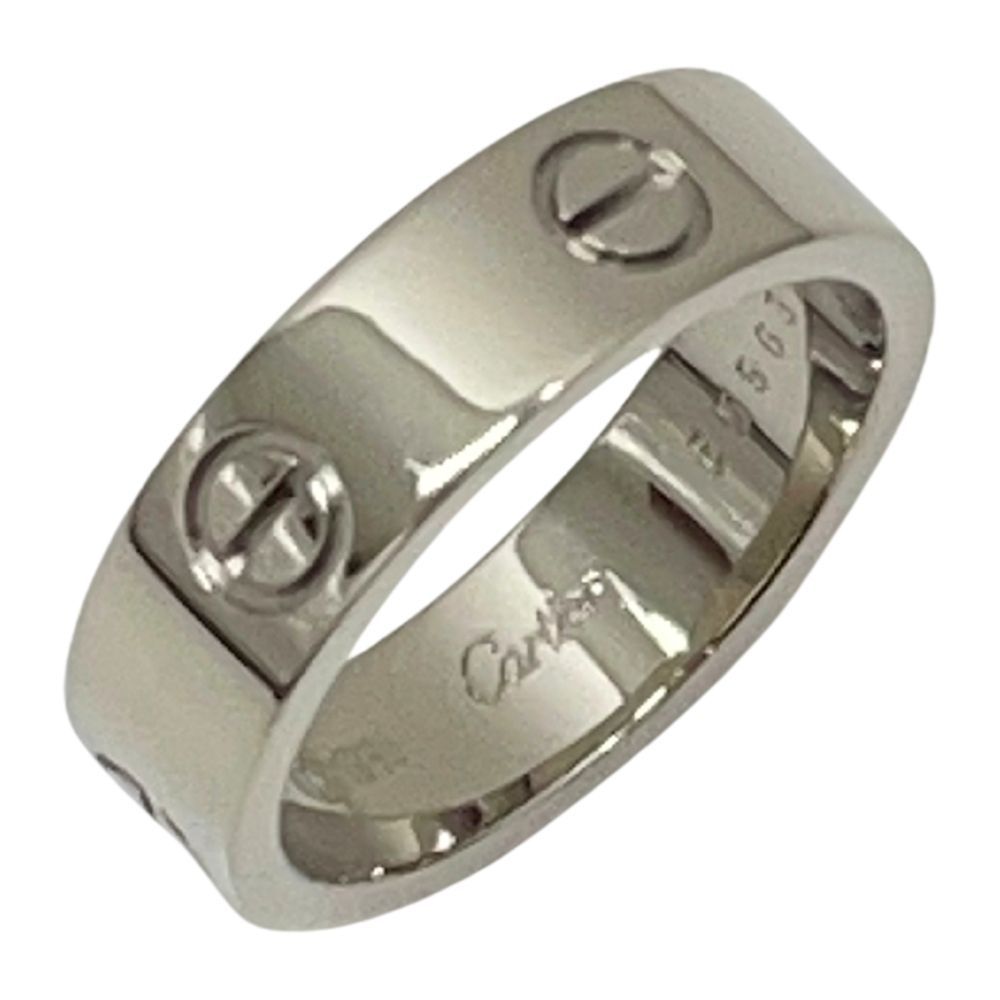 CARTIER カルティエ ラブ リング 750 ホワイトゴールド サイズ58