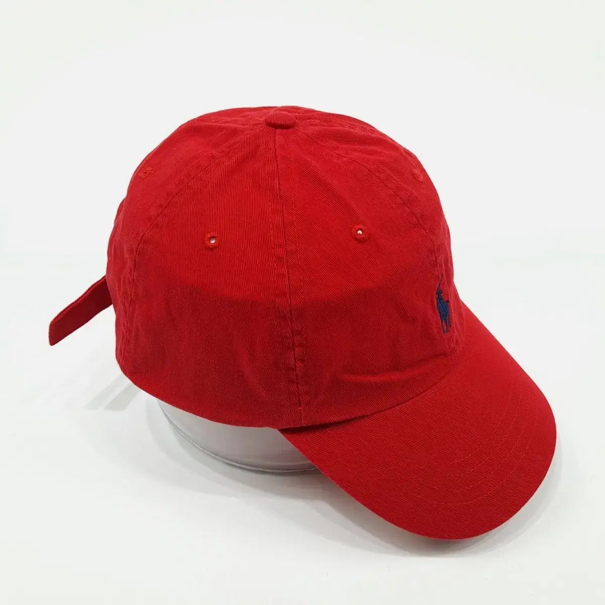 【雷市場（ポンジャン）商品韓国直送】 （ HA062 ） 61 POLO Ralph Lauren（ポロ） レッド ネイビー 刺繍 ボール キャップ 帽子