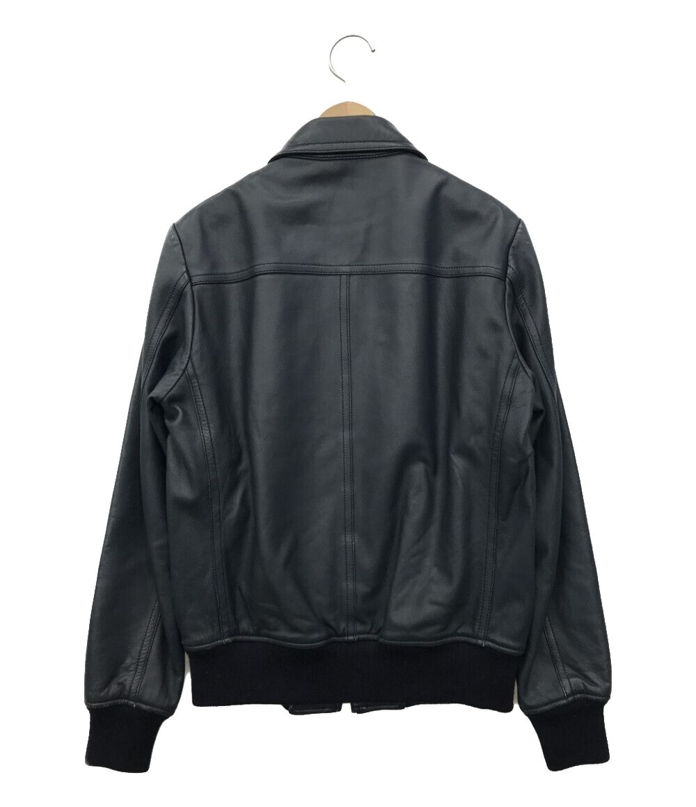 ヒステリックグラマー レザー シングル ライダースジャケット Mサイズ