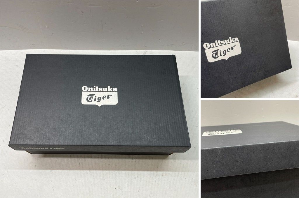 Onitsuka Tiger ブラックスニーカー 箱付き Onitsuka Tiger - オニズカタイガー スニーカー空箱 の通販 by