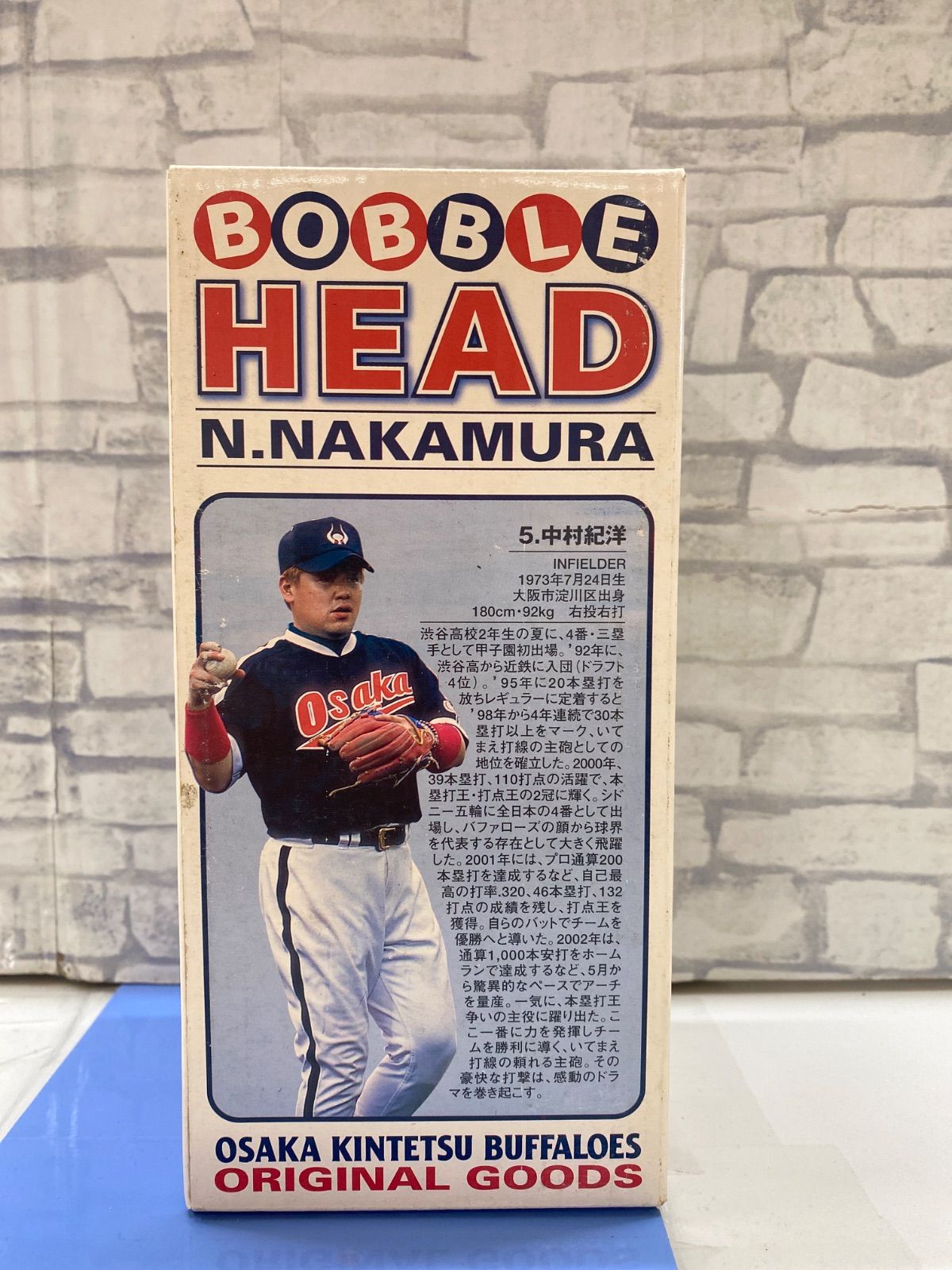 M7-07】◇ ボブルヘッド 中村紀洋 大阪近鉄バファローズ - メルカリ