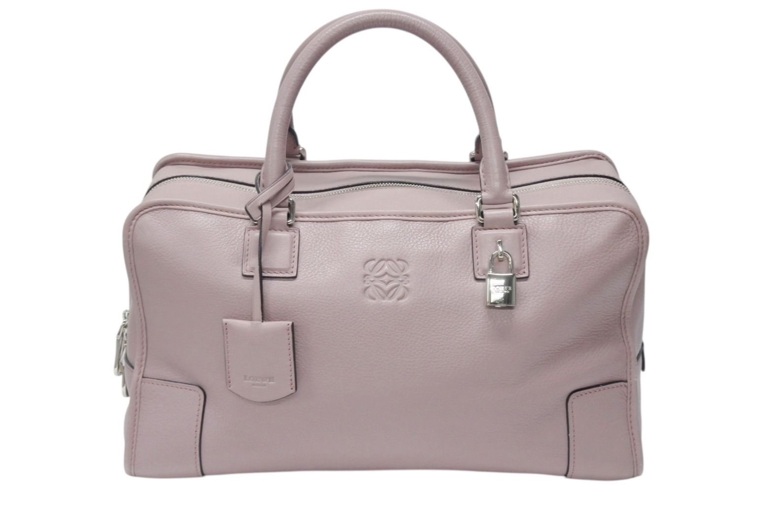 中古品・美品【LOEWE】AMAZONA レザー ロゴ ハンドバッグ ロエベ(LOEWE) アマソナ(AMAZONA) 中古 ハンドバッグ | 通販