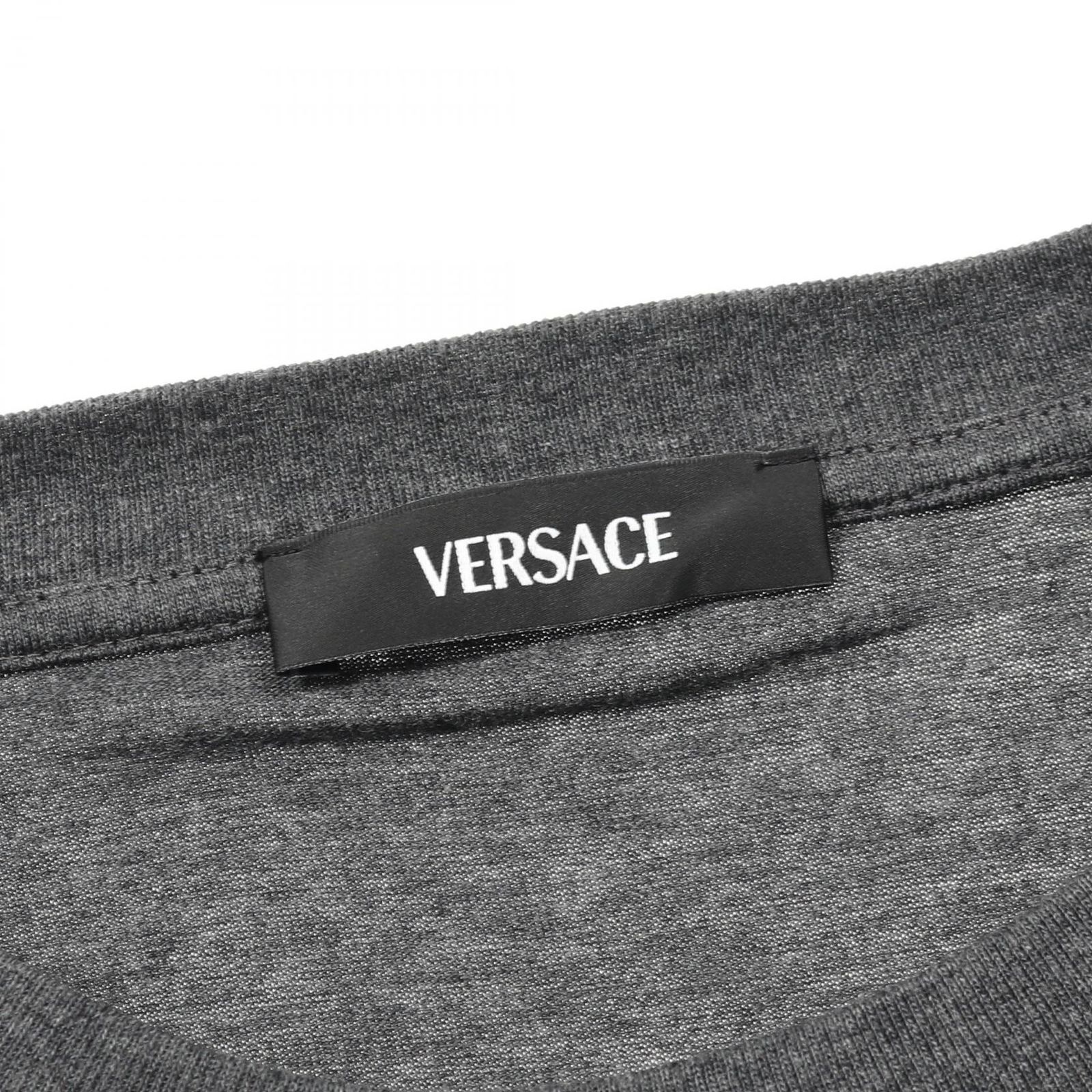 VERSACE 331 メデューサ　Tシャツ カットソー 黒 伸縮性 VERSACE ヴェルサーチ メドゥーサ カットソー - メルカリ