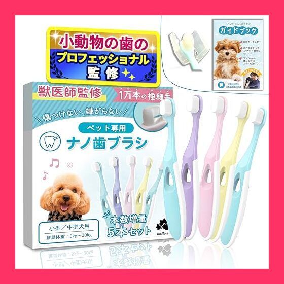 スタッフおすすめ！】犬 歯ブラシ 小型犬 【小動物歯科研究医が