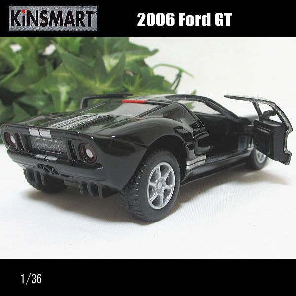 1/36フォードGT/2006/Ford GT(ブラック)/KINSMART/ダイキャスト