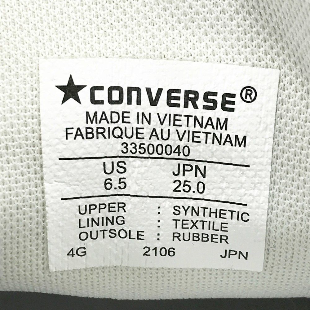 CONVERSE コンバース 33500040 ALL STAR GF OX スパイクレスゴルフシューズ  ホワイト系 25cm [240101472810] ゴルフウェア メンズ ストスト CONVERSE コンバース 33500040 ALL STAR GF OX スパイクレス