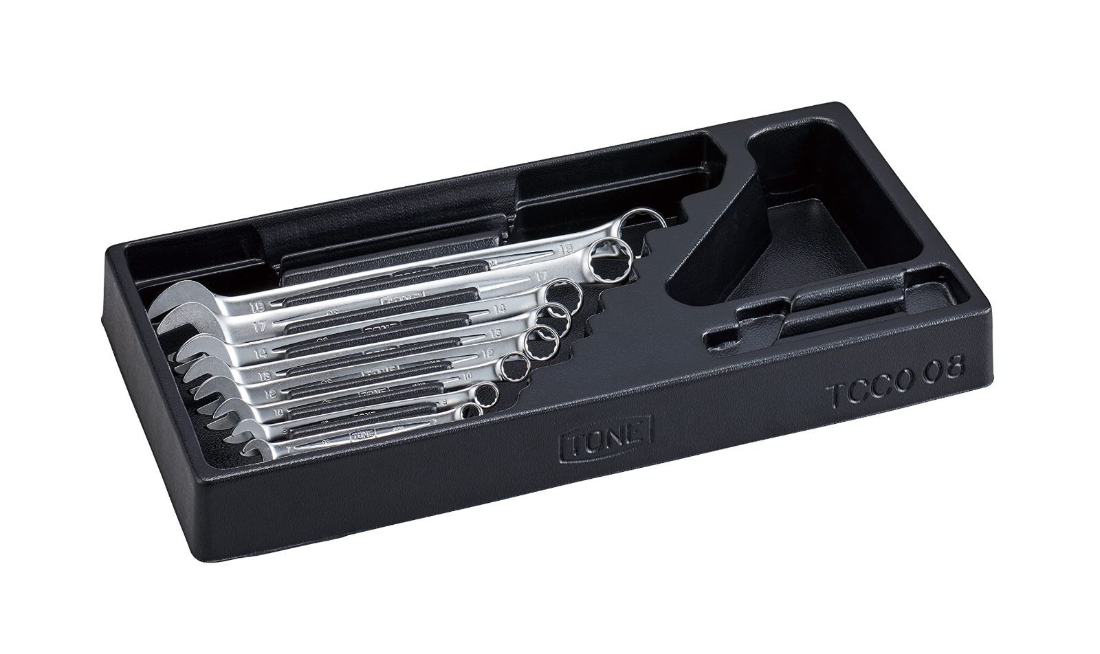 CS80C 内容8点 トネ TONE コンビネーションスパナセット CS80C 内容8点