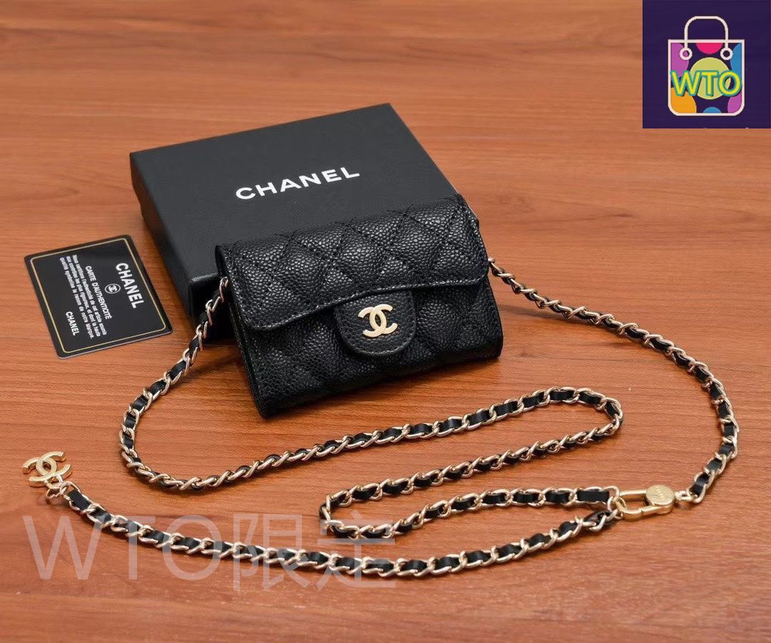 25AW お札＆小銭入るNewデザイン♪ CHANEL 財布 キャビア 限定cc 25AW お札＆小銭入るNewデザイン♪ CHANEL 財布 キャビア 限定cc