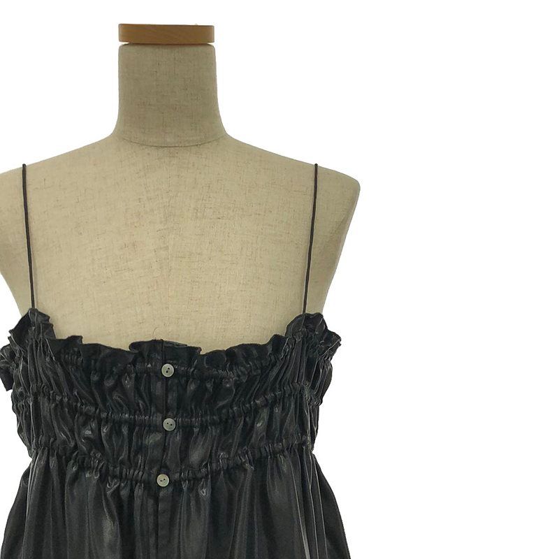 美品】 NOUNLESS / ナウンレス | GLITTER GATHER ROUGH CAMI DRESS  
