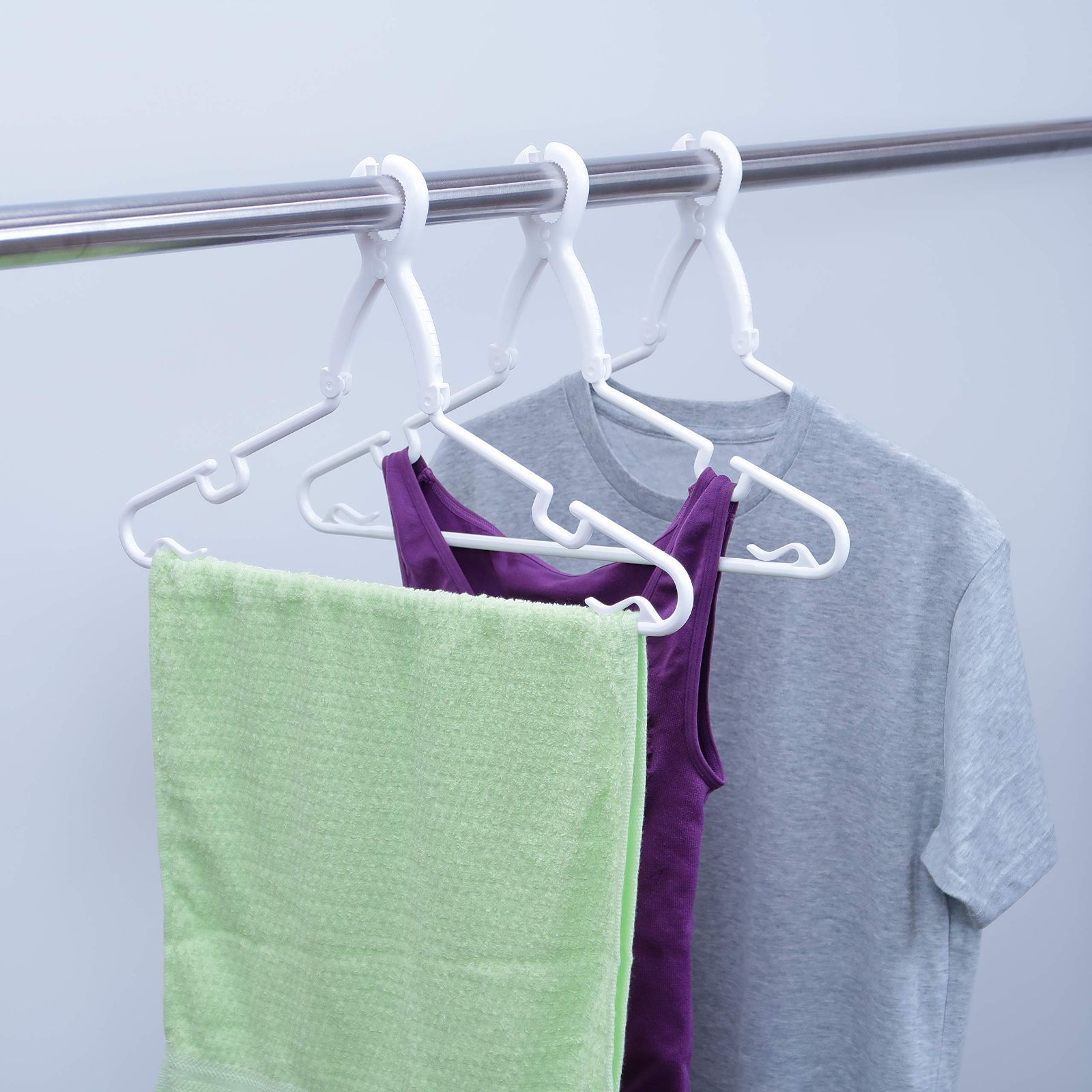 数量 省スペース クローゼット 収納 衣類 シンプル おしゃれ 屋外 GPM 03 A 部屋 室内 ベランダ ランドリー タオル 襟首対応 キャッチハンガー グリップ 飛ばない 3本組 幅390 mm ホワイト アライールグリップハガーレギュラー3 P 洗濯物