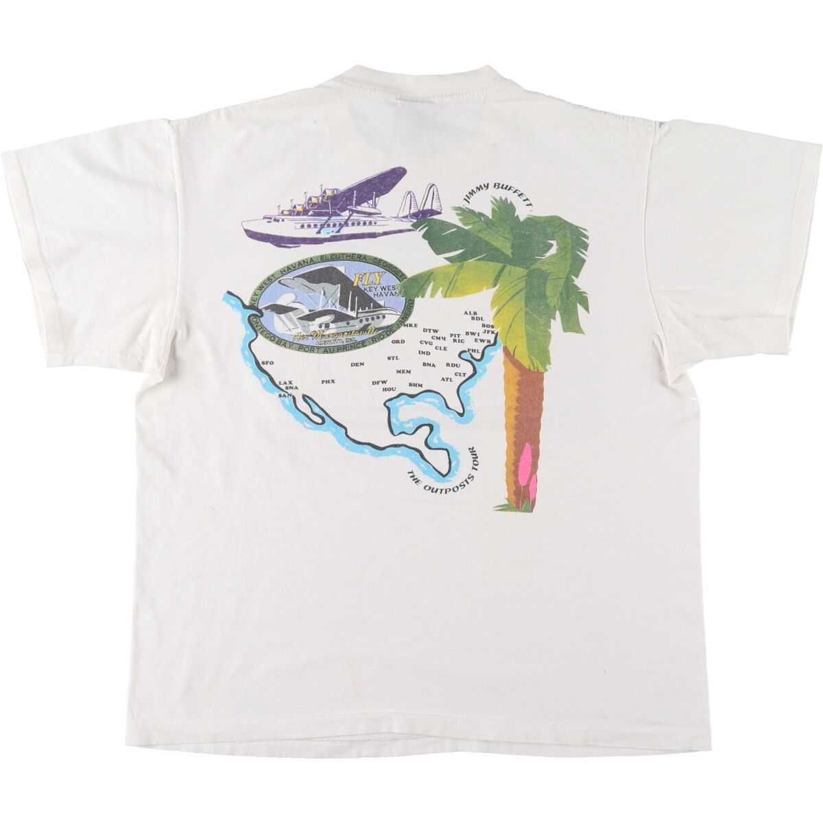 Jimmy Buffett ジミーバフェット US 90s レア バンドTシャツ