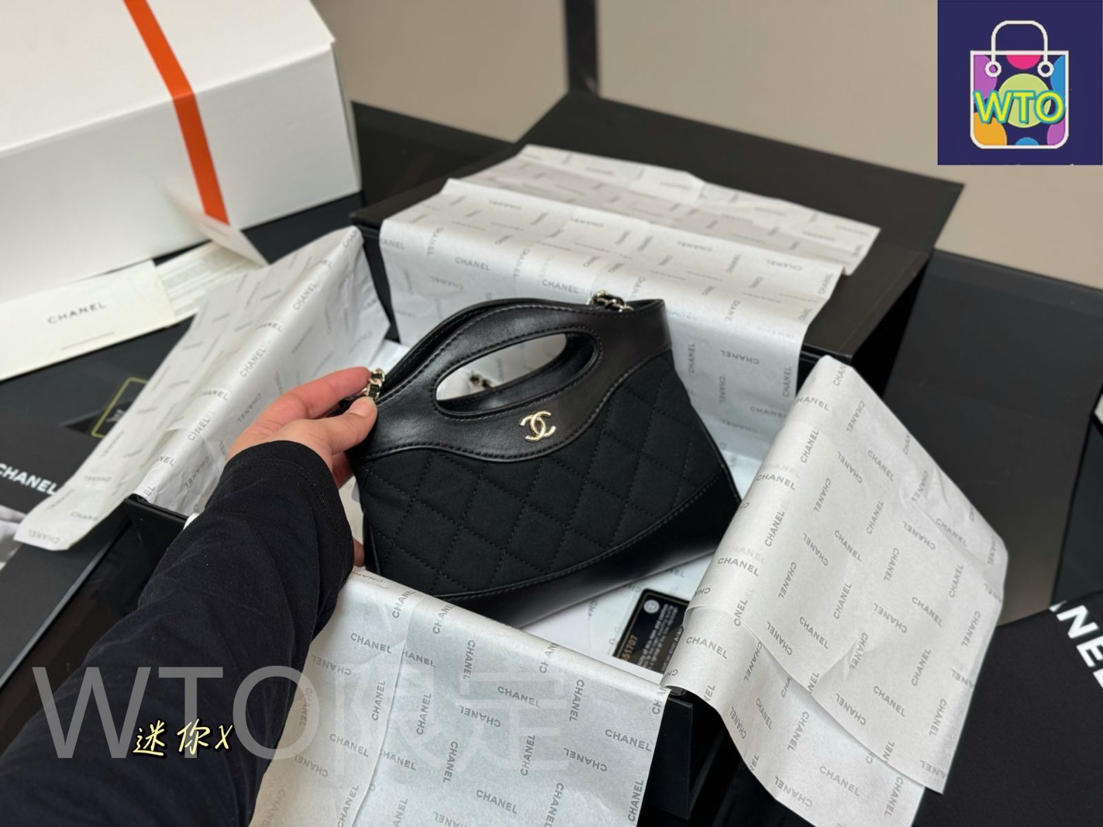 NEW❤️CHANELバニティホリデー限定　ネイビー 楽天市場】【新品同様】 シャネル CHANEL CCフィリグリー 2way
