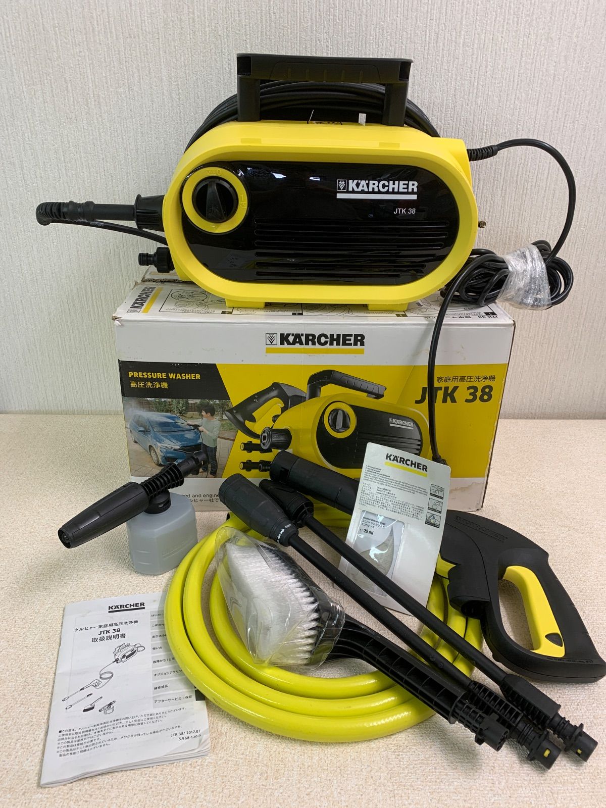 【フォロー割対象商品】KARCHER ケルヒャー JTK38 高圧洗浄機