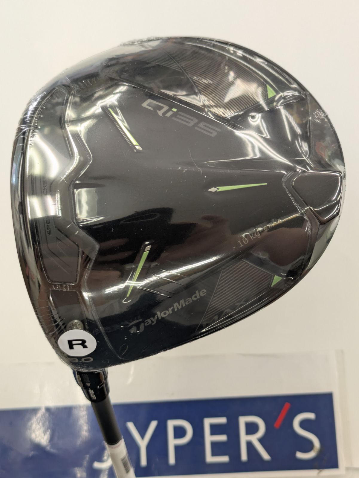 ＬＨDr レフティ テーラーメイド Qi35 MAX BLACK DRIVER 9° 左用 AirSpeeder ﾌﾚｯｸｽ R USA直輸入品 モデル 葛西店