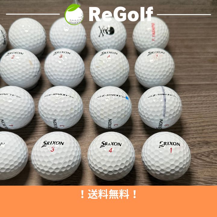 中古】 ロストボール スリクソン Z-STAR XV ZスターXV ホワイト