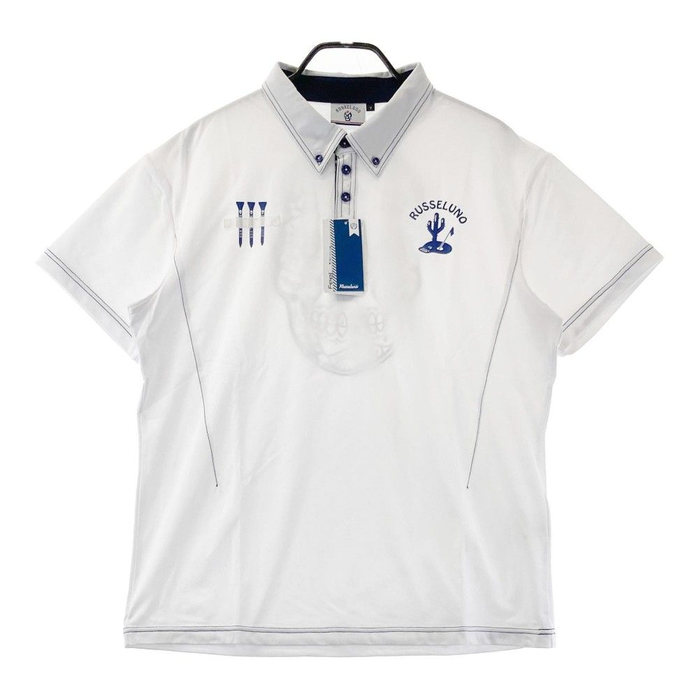 サイズ：7 RUSSELUNO ラッセルノ 半袖ポロシャツ 2024 バックビック
