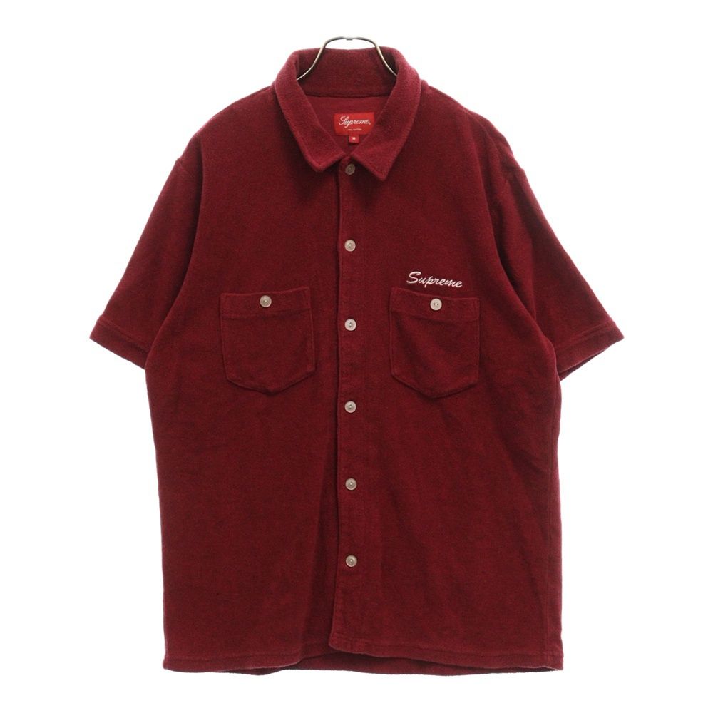 SUPREME (シュプリーム) 17SS Terry S/S Shirt パイル地 半袖 シャツ