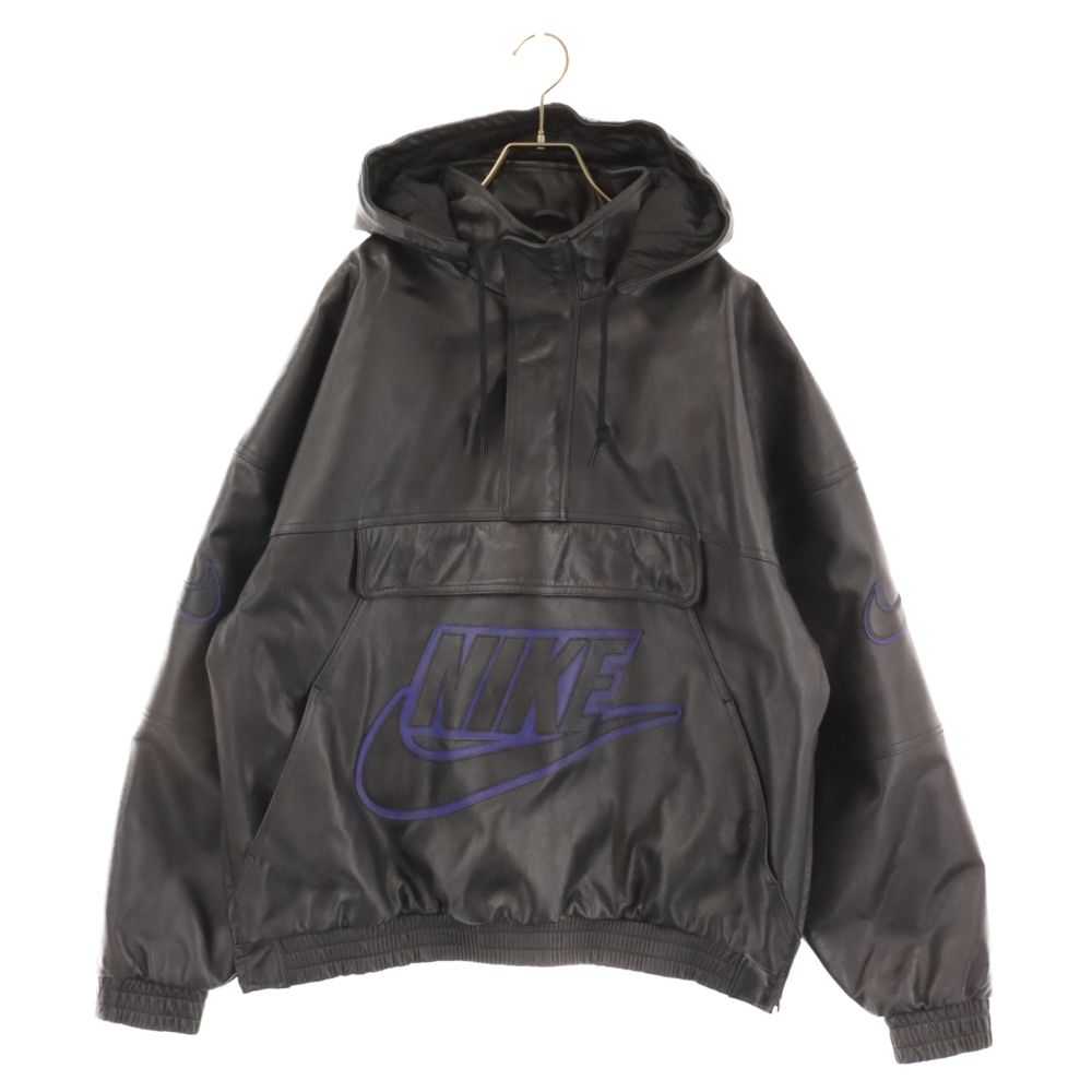 SUPREME (シュプリーム) 19AW×NIKE Leather Anorak ナイキ レザー  