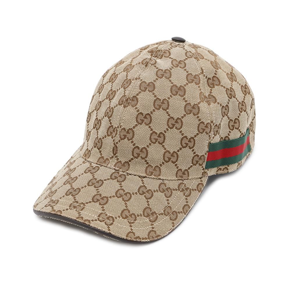 グッチ キャップ GGキャンバス ベースボール サイズL 200035 GUCCI 帽子