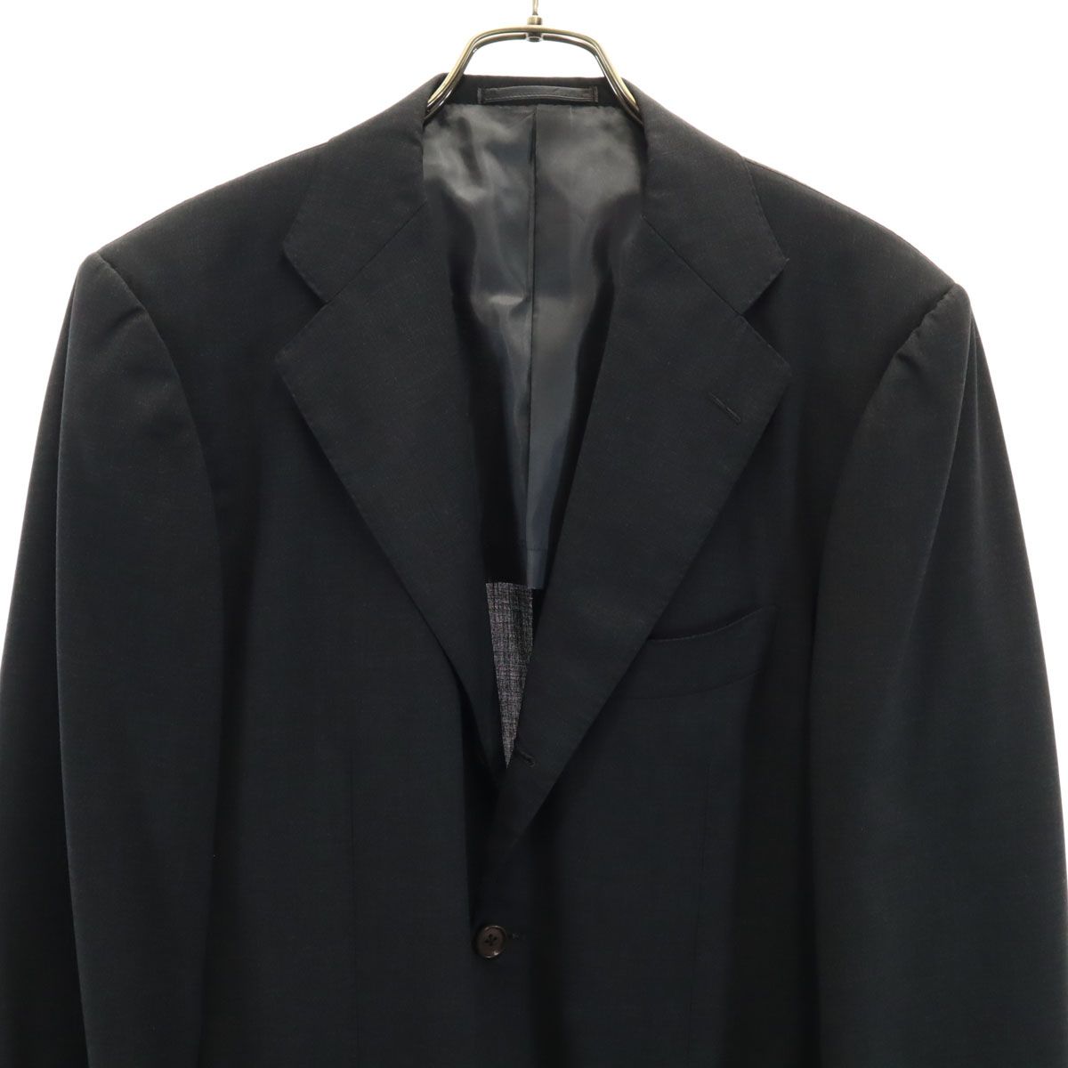 値下げ!!　Sartoria Ring Handmade カシミヤ100%スーツ 2023 Spring & Summer – Green-Grey Color Mohair Suit – | RING