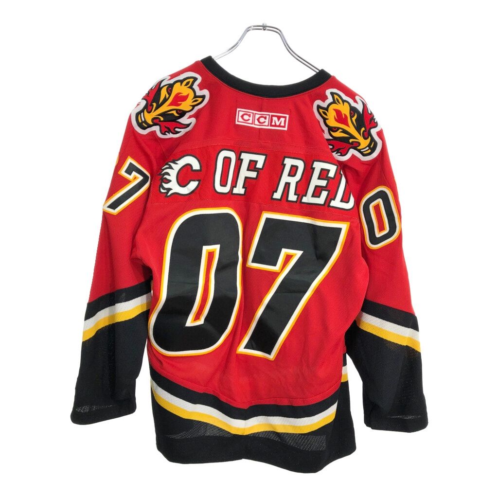 CCM NHL カルガリー・フレームス ユニフォーム ゲームシャツ