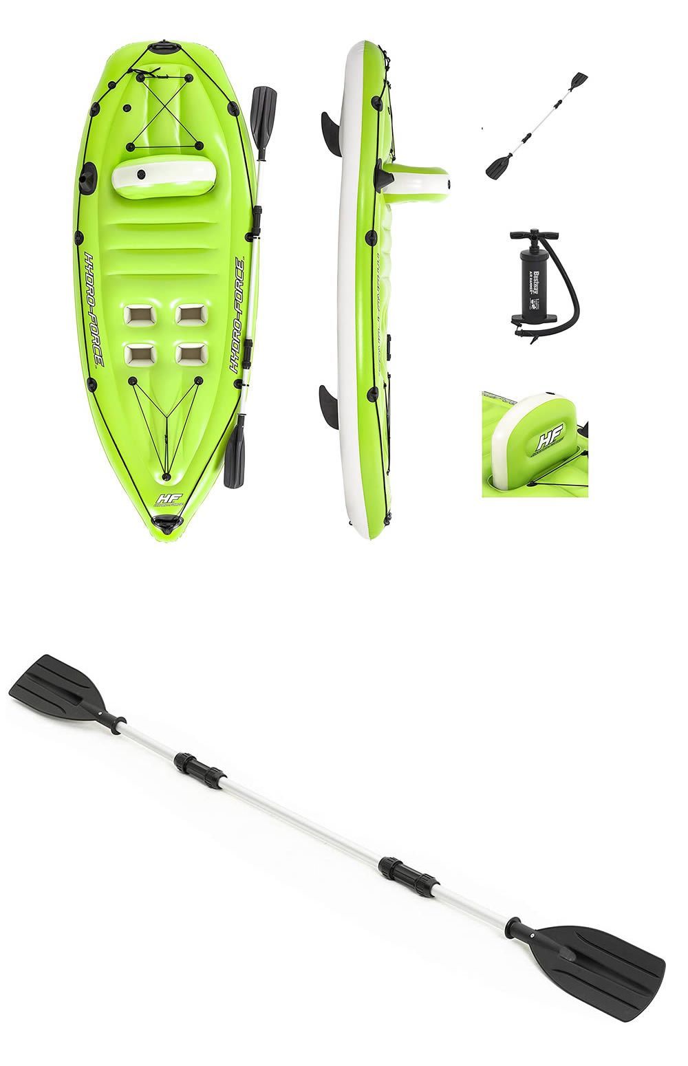 Bestway 65097 KORACLE Kayak Set inflatable Fishing Kayak ベストウェイ コーブチャンピオンインフレータブルカヤック カヤックセット