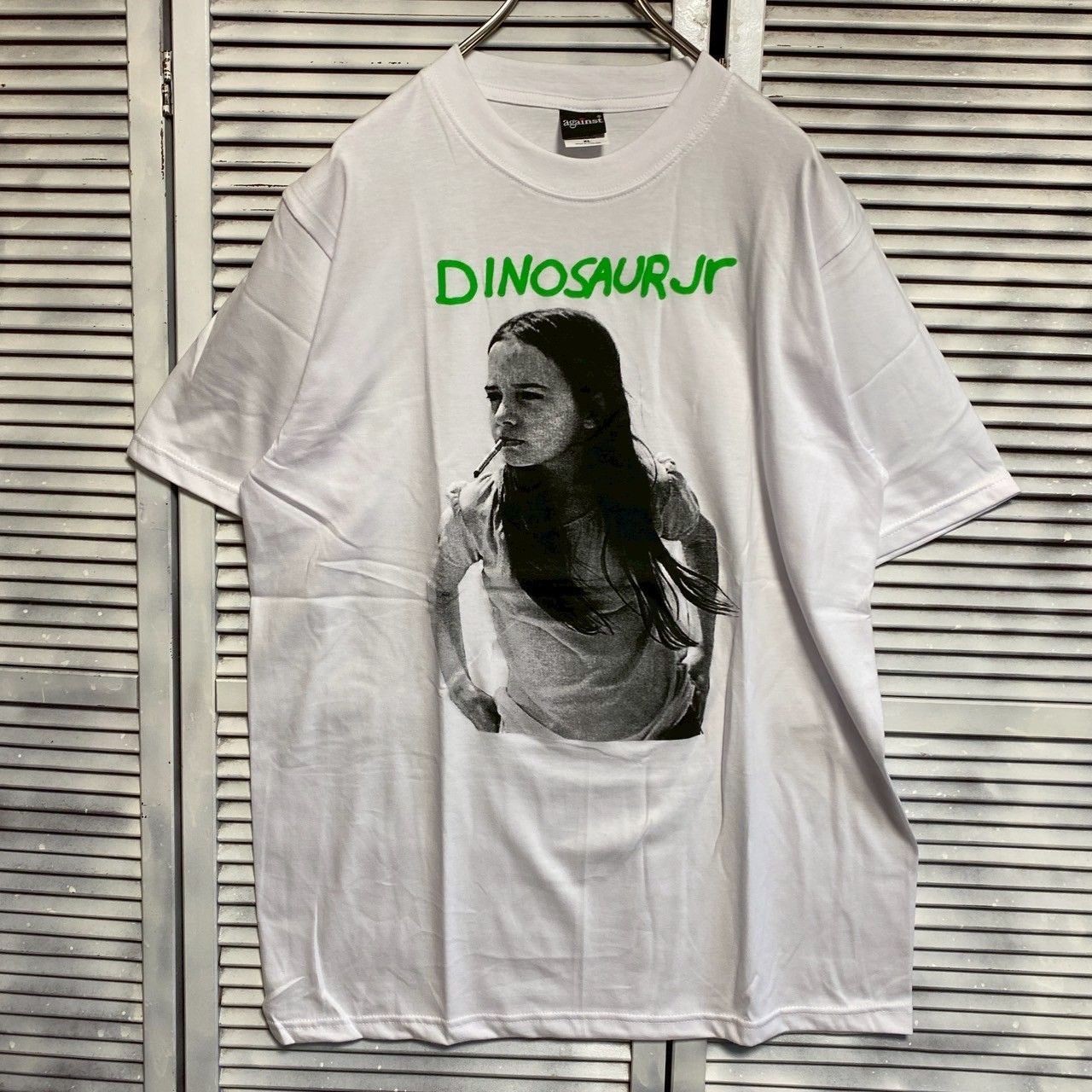 ダイナソージュニア DINOSAUR Jr T 白 バンド ミュージック