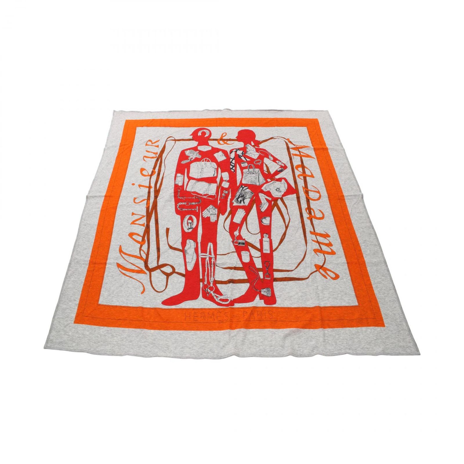 HERMES Monsieur et Madame スカーフ Monsieur ET Madame – Miss Bugis