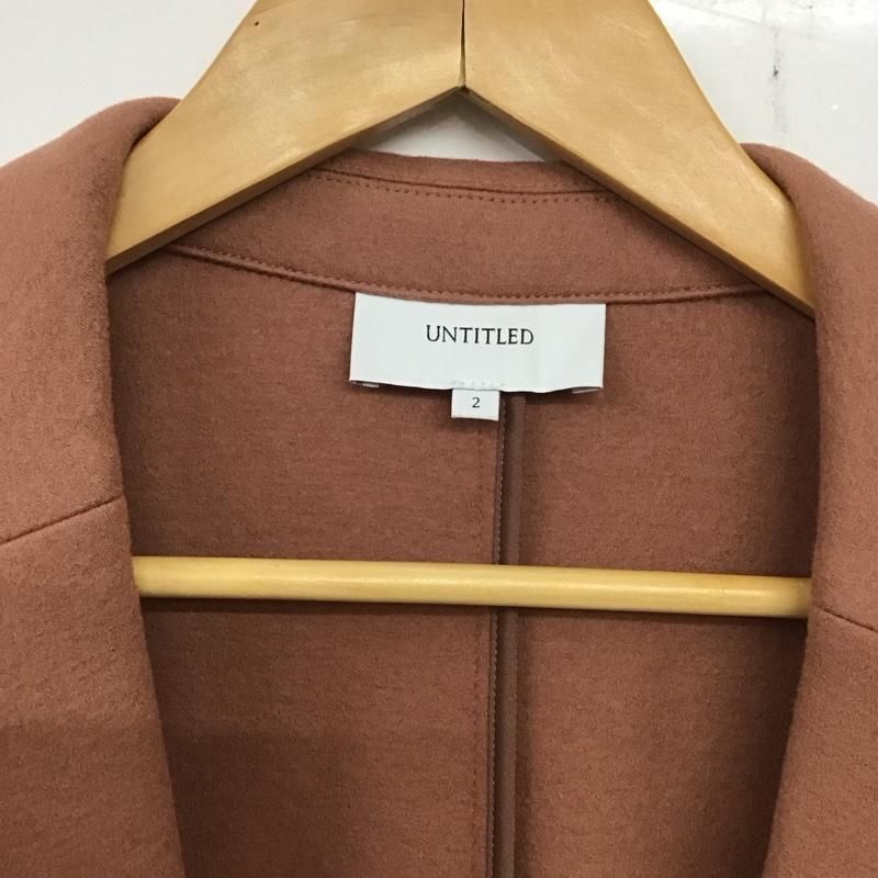 お値下げ！！【新品未使用タグ付き】UNTITLEDキャメルコート Coat【UNTITLED､コート】 | UNTITLED OFFICIAL SITE（アン