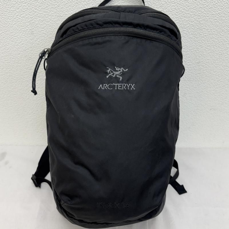 ARC TERYX アークテリクス リュックサック デイパック リュックサック デイバッグ Index 15 Backpack インデックス15 バックパック 15L ハイキング タウンユース リュックサック 黒 ブラック