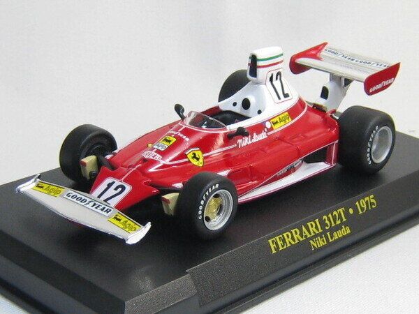 新品 1/43 アシェット フェラーリコレクション　312T　1975　ニキ　ラウダ 240001028446