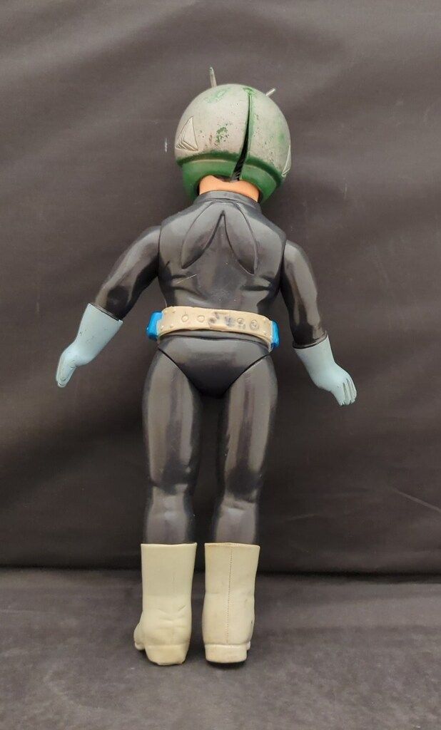 バンダイ スタンダードソフビ 仮面ライダー旧1号/マスク銀 250mm