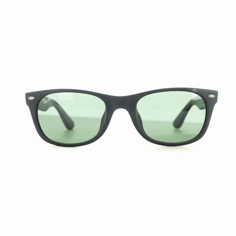 レイバン RAY BAN ニュー ウェイファーラー NEW WAYFARER サングラス 眼鏡 めがね ロゴ レンズ 黒 ブラック RB2132-F GY12 |MQ